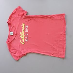 WHO.A.U brand T Shirt Coral Color Size S